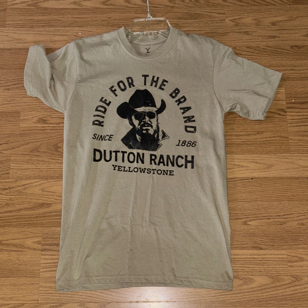 Yellowstone Tan Ride for the Brand T Shirt Medium EUC